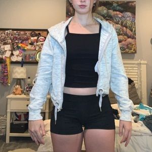 Abercrombie and Fitch Cropped Hoodie (zip up)